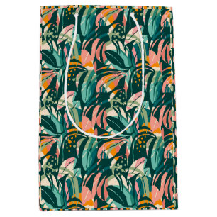 Colourful Tropicals: Monstera Jungle Gift Bag