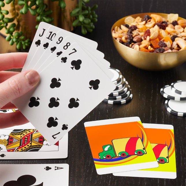 Colourful Truck Playing Cards (Creator Uploaded)