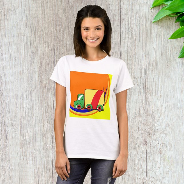 Colourful Truck T-Shirt (Creator Uploaded)