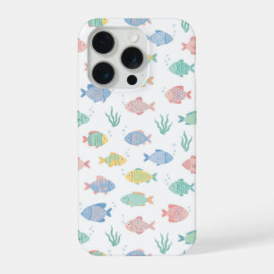 Colourful Tulimet Tropical Fish Pattern iPhone 15 Pro Case