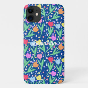 Colourful Tulip Flowers Case-Mate iPhone Case