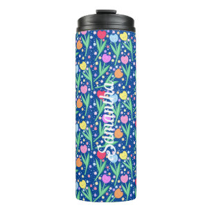 Colourful Tulip Flowers Thermal Tumbler