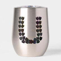 Colourful Tulip Lettered “U”