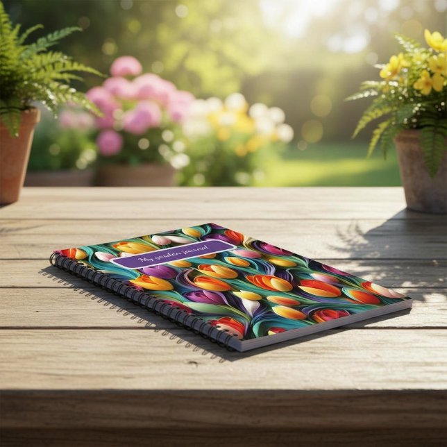 Colourful tulips Garden Journal (Creator Uploaded)