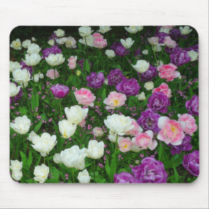 Colourful Tulips Mouse Pad
