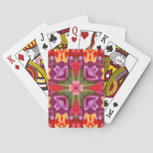 Colourful Tulips Playing Cards