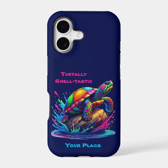 Colourful Turtle Splash (Back)