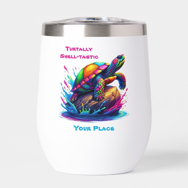 Colourful Turtle Splash (Front)