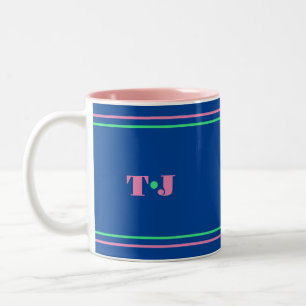 Colourful Two-Tone coffee mug