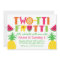 Colourful Two-tti Frutti Birthday Invitation