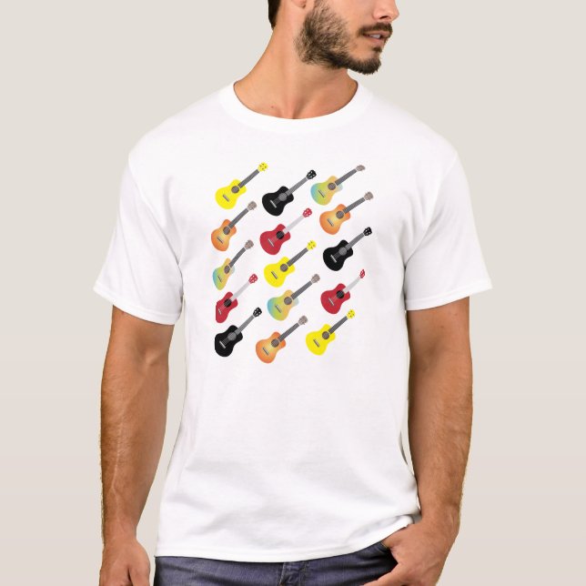 Colourful Ukulele Collections Shirt (Front)