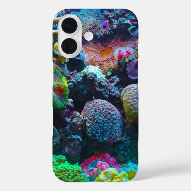 Colourful Underwater Coral Case-Mate iPhone Case (Back)
