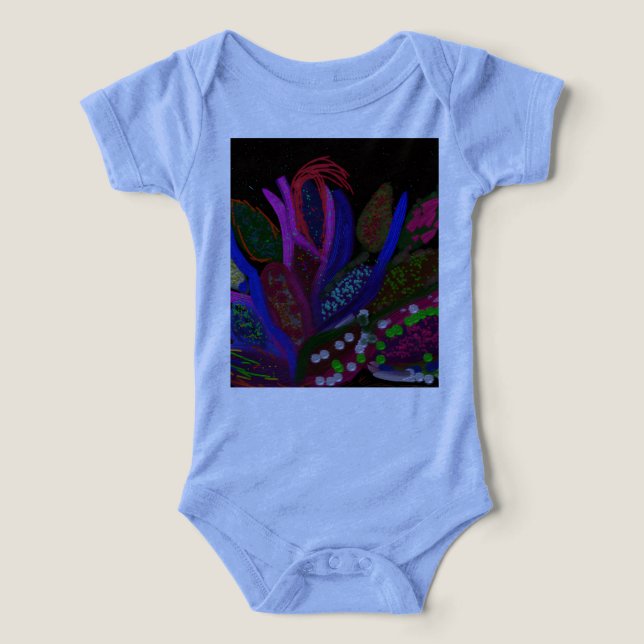 Colourful Underwater Marine Life Infant T-Shirt (Design Front)