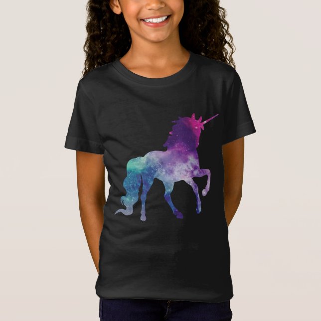 Colourful Unicorn T-Shirt (Front)