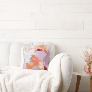 Colourful Unique Abstract Painting Original Art Cushion