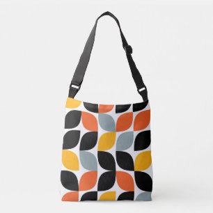 Colourful, unique, trendy, urban leaf concept crossbody bag