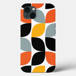 Colourful, unique, trendy, urban leaf concept iPhone 13 case