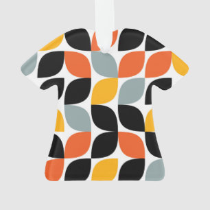Colourful, unique, trendy, urban leaf concept ornament