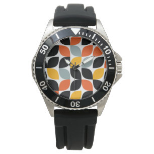 Colourful, unique, trendy, urban leaf concept watch