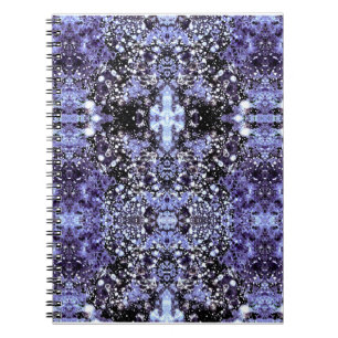 Colourful Universe Galaxy Stars Shining Pattern Notebook