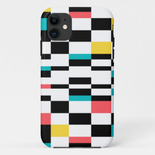 Colourful, urban, modern, trendy geometric pattern Case-Mate iPhone case