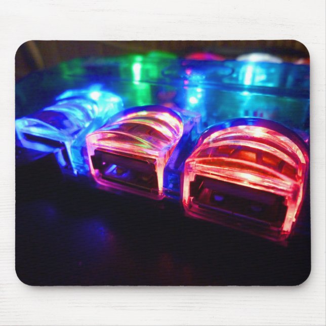Colourful USB Mouse Pad (Front)