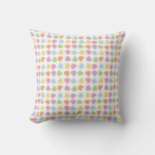 Colourful Valentine Candy Hearts Paper Coaster Mu Cushion