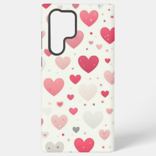 Colourful Valentine's day heart Samsung Galaxy Case