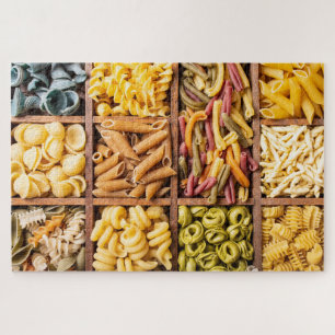 Colourful Varieties of Pasta Food Jigsaw Puzzle