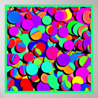 Colourful Vibrant Retro Revival Pattern