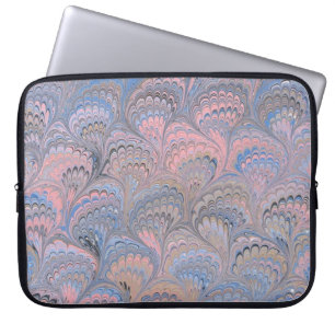 Colourful Victorian Marbled Paper Cover
