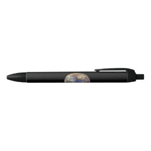 Colourful View of Mercury Black Ink Pen