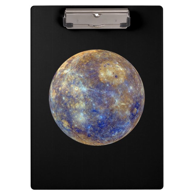 Colourful View of Mercury Clipboard (Front)