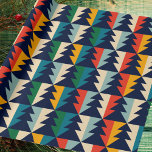 Colourful Vintage Abstract Forest Trees Christmas Wrapping Paper<br><div class="desc">Colourful Vintage Abstract Forest Trees Christmas Wrapping Paper</div>