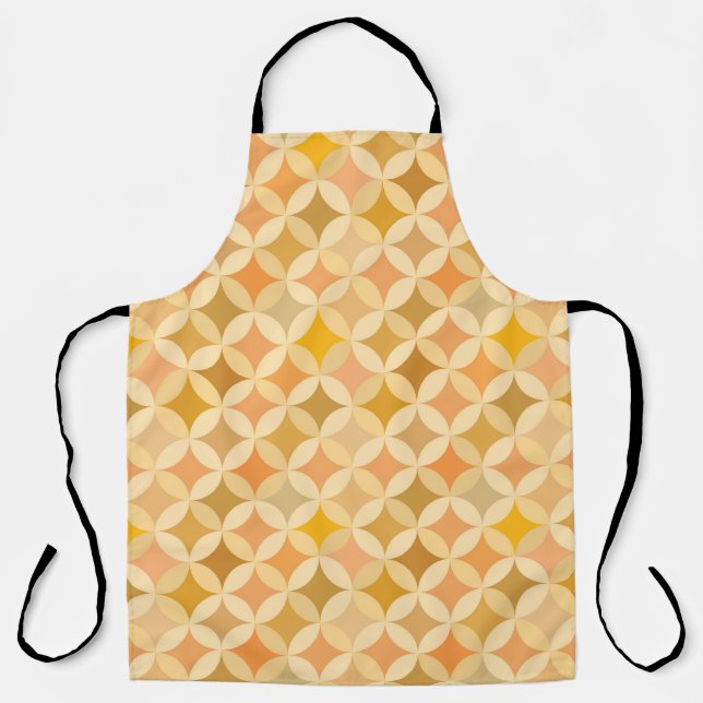 Colourful vintage: abstract pattern. apron (Front)