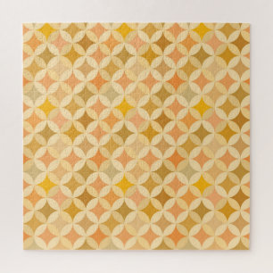 Colourful vintage: abstract pattern. jigsaw puzzle