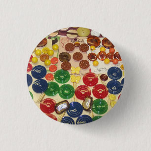 Colourful Vintage Buttons