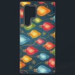 Colourful, vintage Christmas lights decor Samsung Galaxy Case<br><div class="desc">.</div>