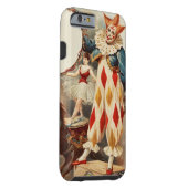 Colourful Vintage Circus Clown Case-Mate iPhone Case (Back/Right)