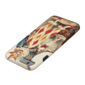 Colourful Vintage Circus Clown Case-Mate iPhone Case (Bottom)
