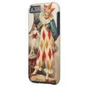 Colourful Vintage Circus Clown Case-Mate iPhone Case (Back Left)