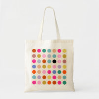 Colourful Vintage Geometric Dots