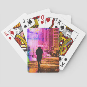 Colourful Vintage Kansas City Playing Cards