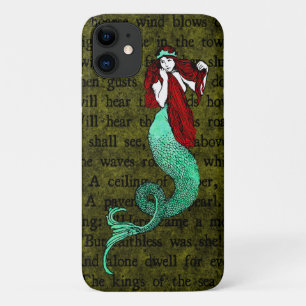 Colourful Vintage Mermaid Case-Mate iPhone Case
