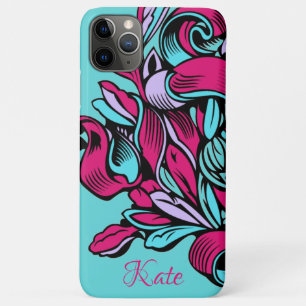 Colourful Vintage Ribbons Personalised iPhone Cas Case-Mate iPhone Case