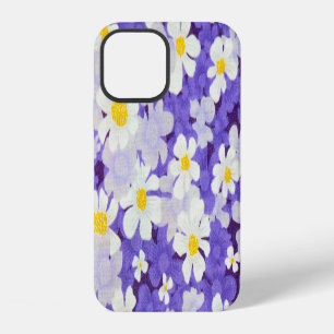 Colourful Vintage: Seamless Flower Pattern iPhone 12 Case