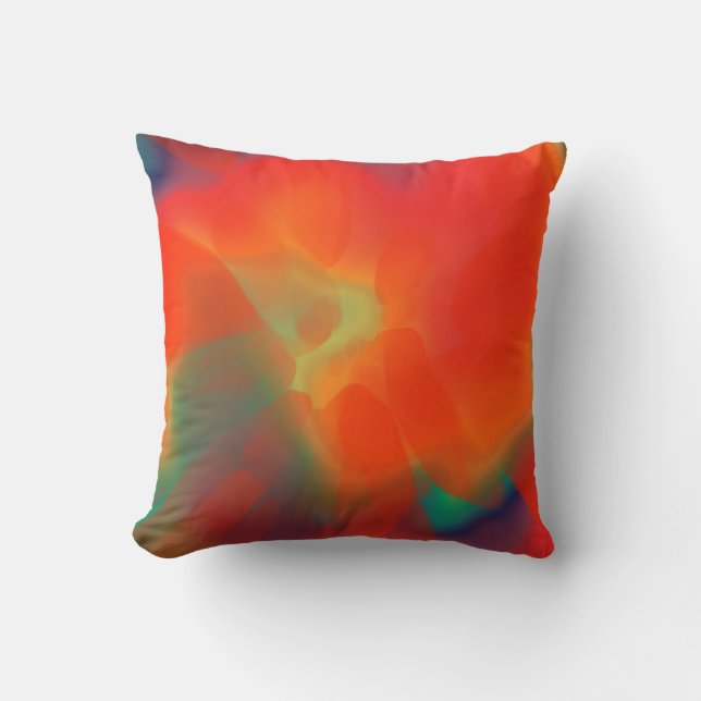 Colourful Vintage tie-dye Bath  Cushion (Front)