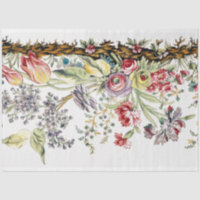 Colourful Vintage Watercolor Floral