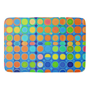 Colourful Vivid Elegance Stylish Pattern Bath Mat