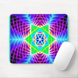 Colourful Vivid Pattern Mouse Pad